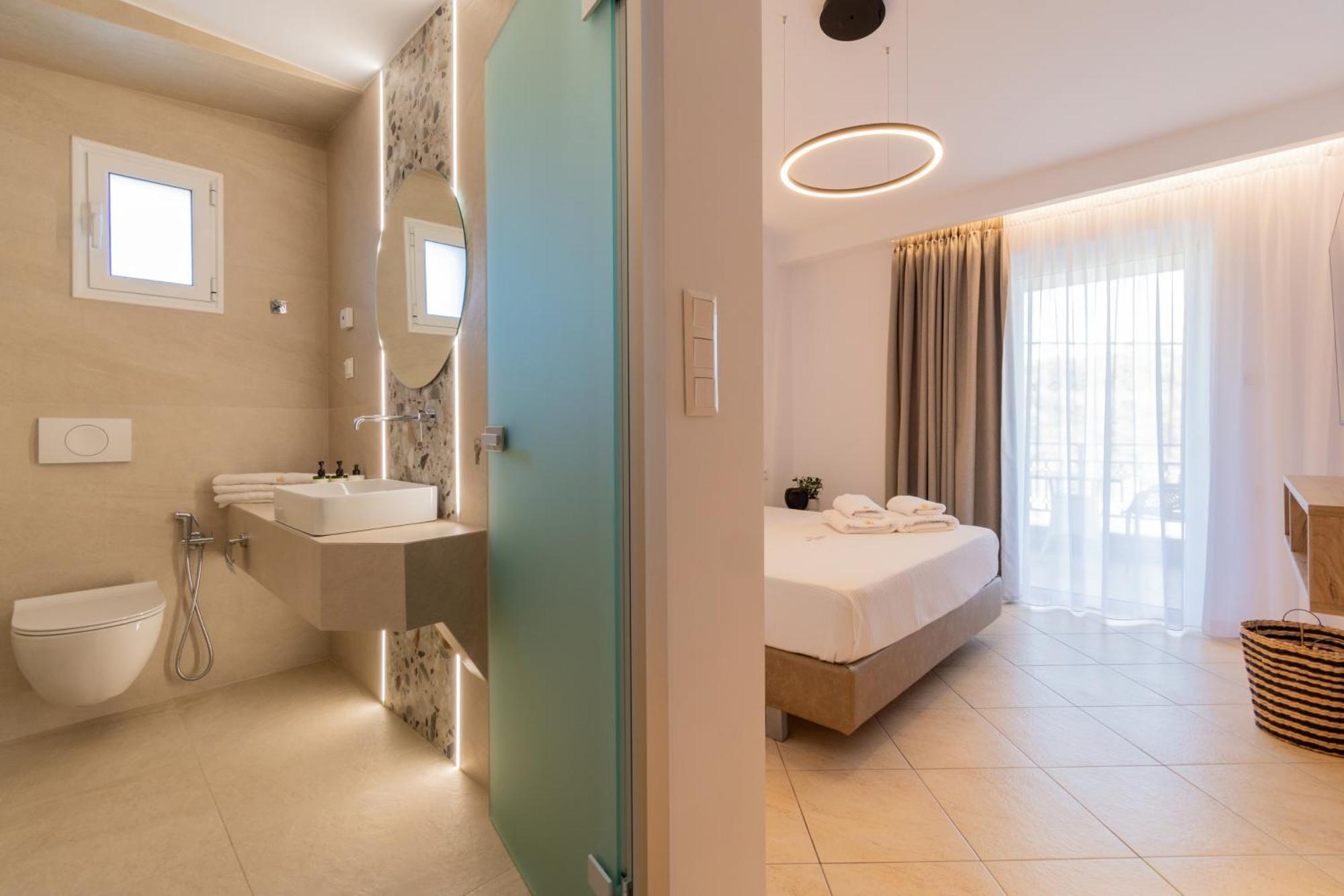 سارتي Hotel Agni On The Beach المظهر الخارجي الصورة